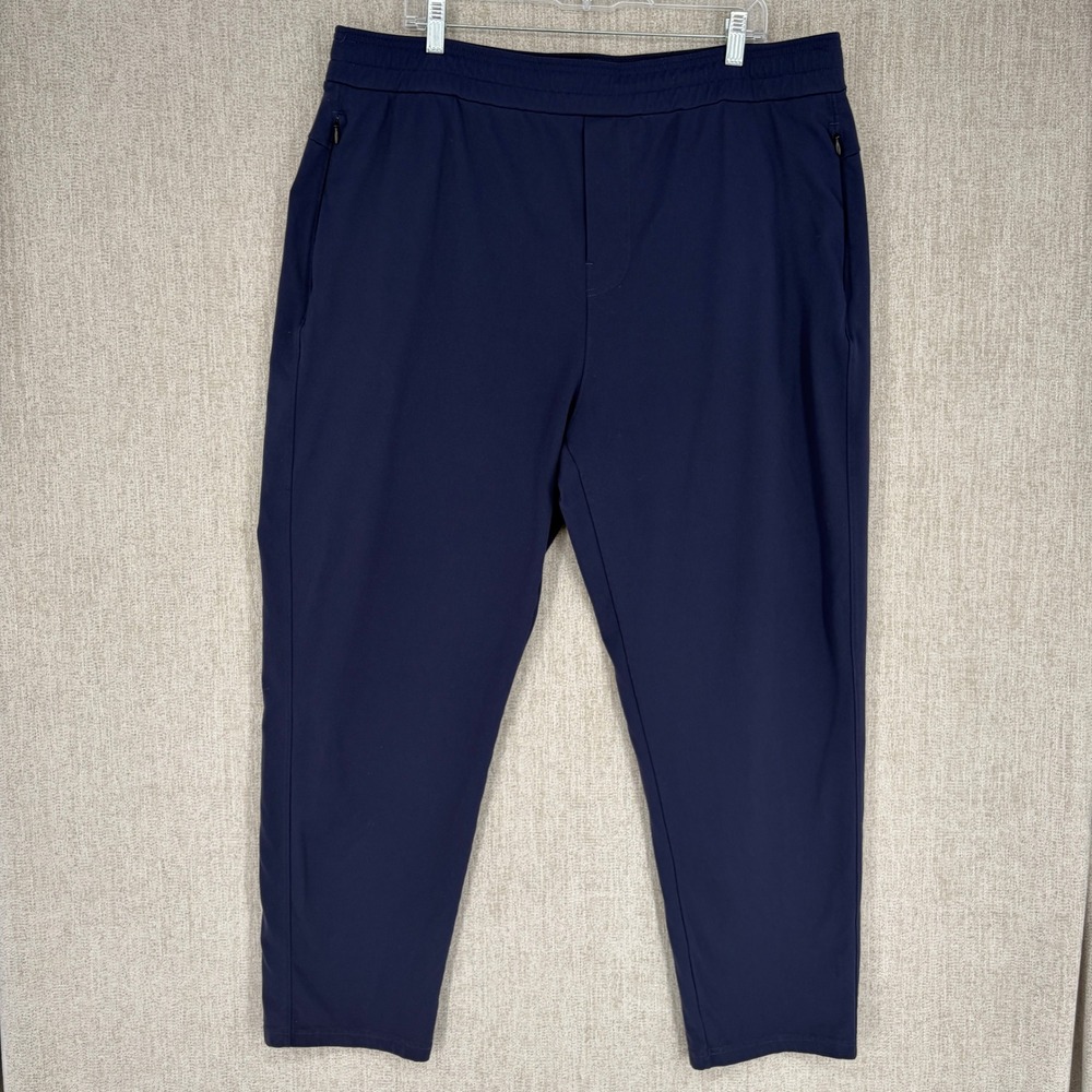 Public Rec Pants Mens 42x30 Blue Gamechanger Everyday Taper Stretch Performance